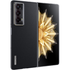 Смартфон HONOR Magic V2 16GB/512GB (черный кожаный)
