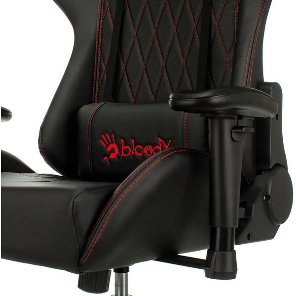 Кресло игровое A4TECH BLOODY GC-800 (черный ромбик эко.кожа)