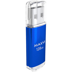 USB флеш-накопитель Maxvi MP 128GB 2.0 blue