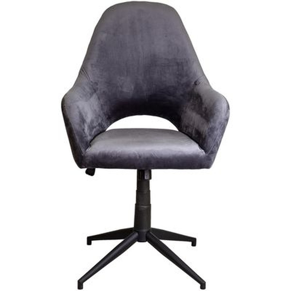 Кресло Седия Gloria (серый бархатный)