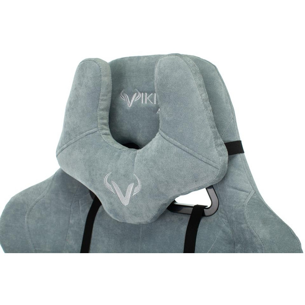 Кресло игровое Zombie VIKING KNIGHT Fabric Light-28 (1372998) серо-голубой