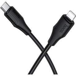 Зарядный кабель Hoco X124 Bien PD27W Lightning (черный)