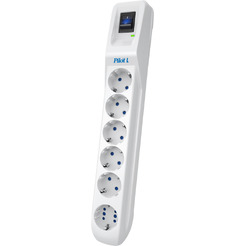 Сетевой фильтр Pilot L (GP) 1.8м (6 розеток) белый