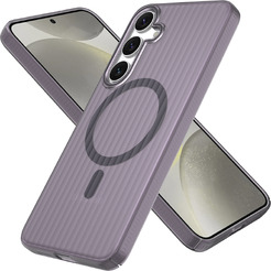 Задняя накладка CASE Translucent Strip Samsung Galaxy S24 Plus, черный