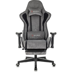 Игровое кресло Zombie Drift/F (серый/черный)