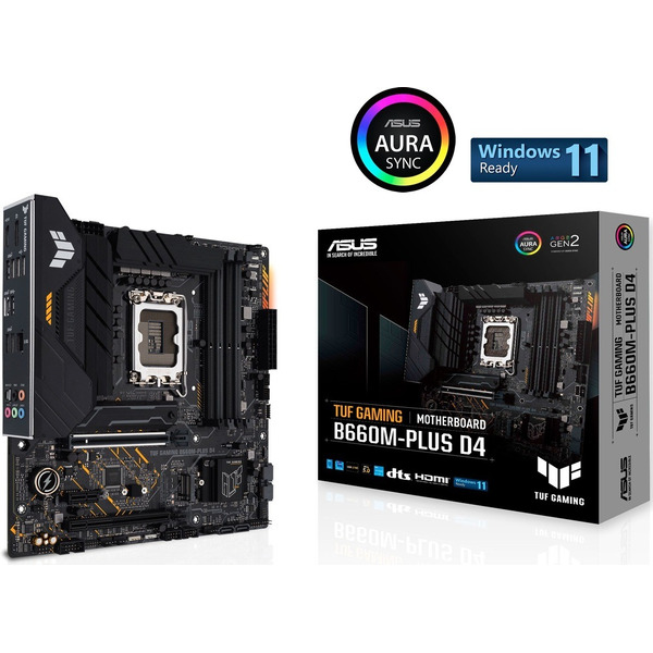 Материнская плата ASUS TUF Gaming B660M-Plus D4
