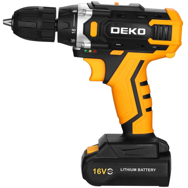Дрель-шуруповерт Deko Banger 16V (080-1003)