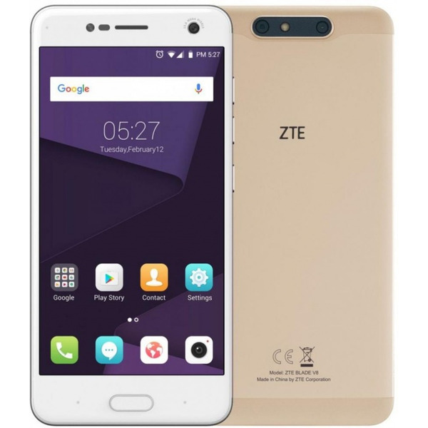 Смартфон ZTE Blade V8 золотой