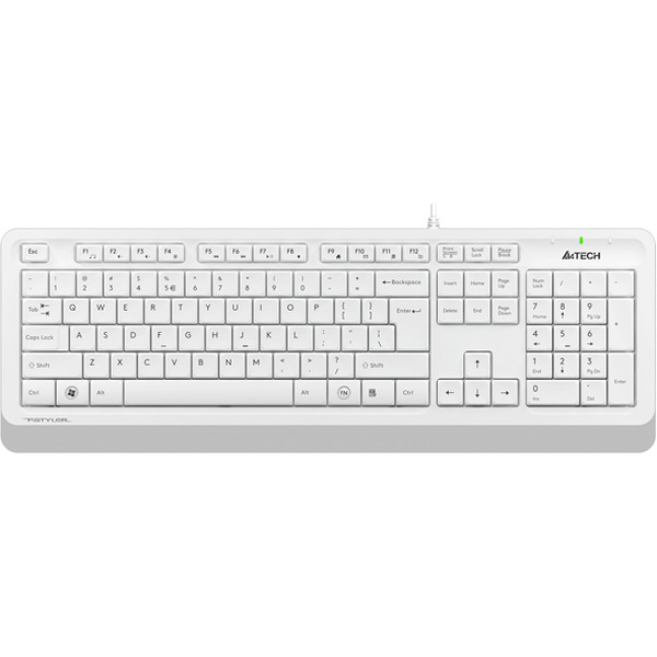 Клавиатура A4Tech Fstyler FK10 (белый/серый)
