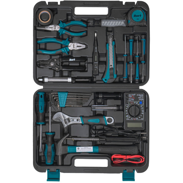 Набор инструментов Bort BTK-30E (93412529) 30 предметов