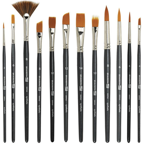 Набор кистей BRAUBERG Art Classic 200963 (12 шт)