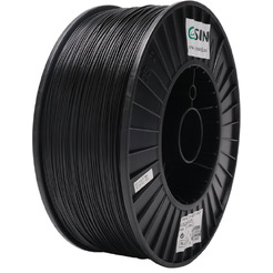 Пластик eSUN PLA+ 1.75 мм 3000 г (черный)