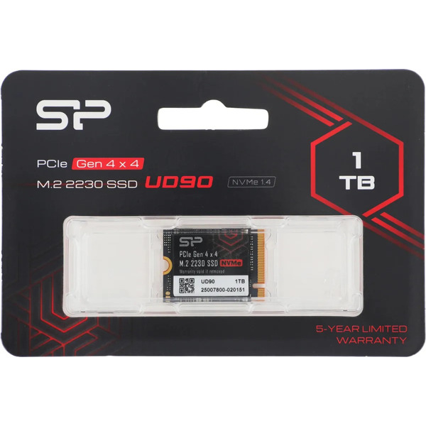 SSD накопитель Silicon Power M-Series UD90 1TB SP01KGBP44UD9007
