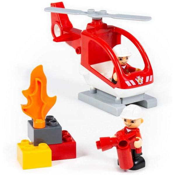 Конструктор Полесье 77516 Пожарная станция