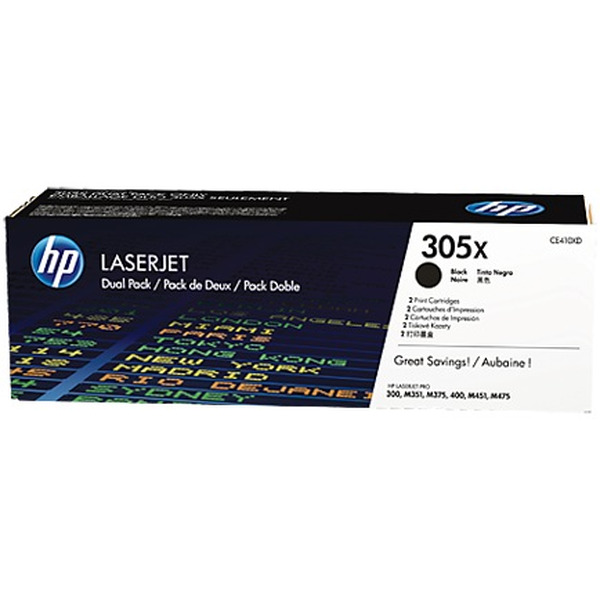 Картридж HP 305X 2-pack CE410XD