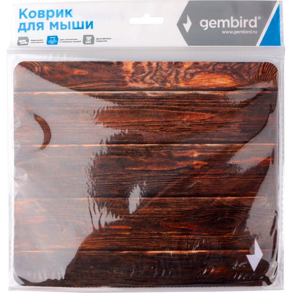 Коврик для мыши Gembird MP-WOOD