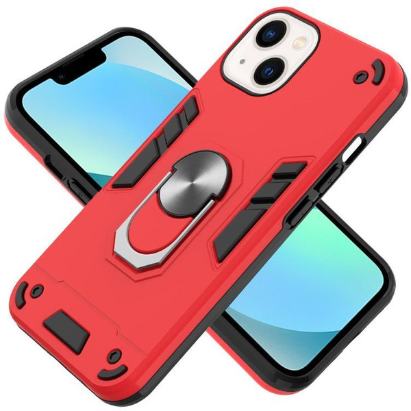 Бампер Bingo Warrior для Apple iPhone 13 mini (красный)