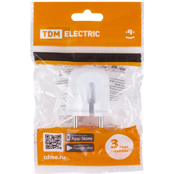 Вилка TDM ELECTRIC SQ1806-0209