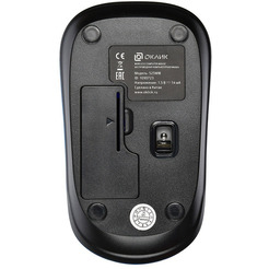 Мышь Oklick 525MW (синий)