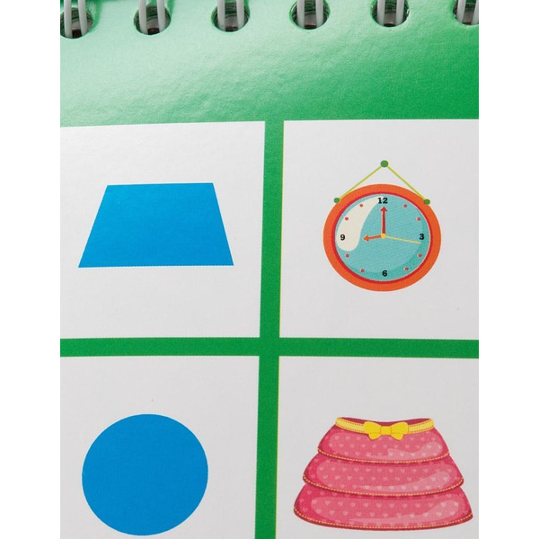 Игра настольная для детей "Игры с прищепками. Счет и форма", (Айрис-пресс) арт. 978-5-8112-5635-8