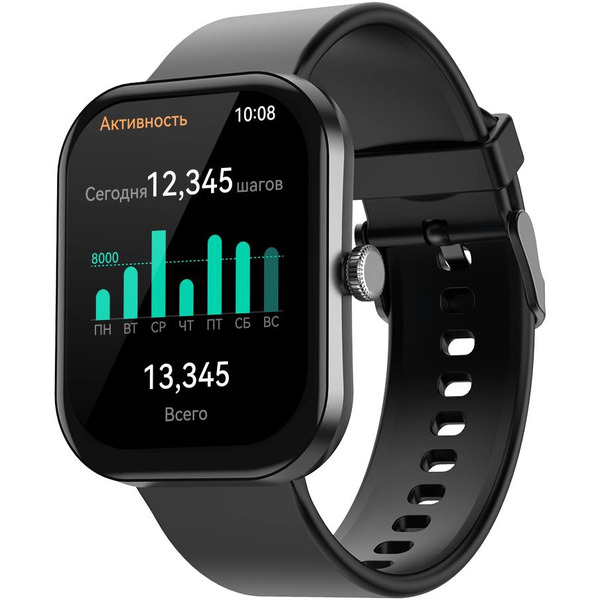 Умные часы Elari SE Watch (G12-BLK) черный