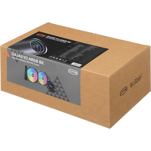 Система жидкостного охлаждения для процессора PCCooler DA240 V2 ARGB (DA240V2-BKAWXX-GL)