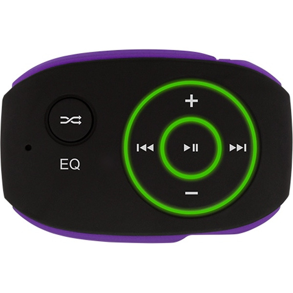 MP3 плеер TEXET T-24 8ГБ черный-фиолетовый