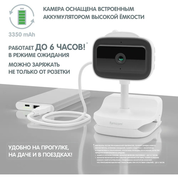 Видеоняня Ramicom VRC400