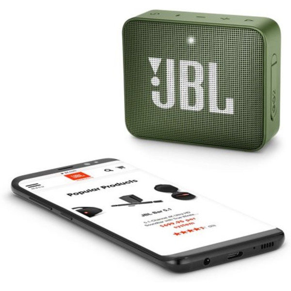 Беспроводная колонка JBL Go 2 (зеленый)