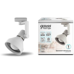 Светильник трековый конус Gauss TR014 (белый)