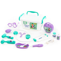 Игровой набор доктора Полесье Попугай Кеша Доктор 83333