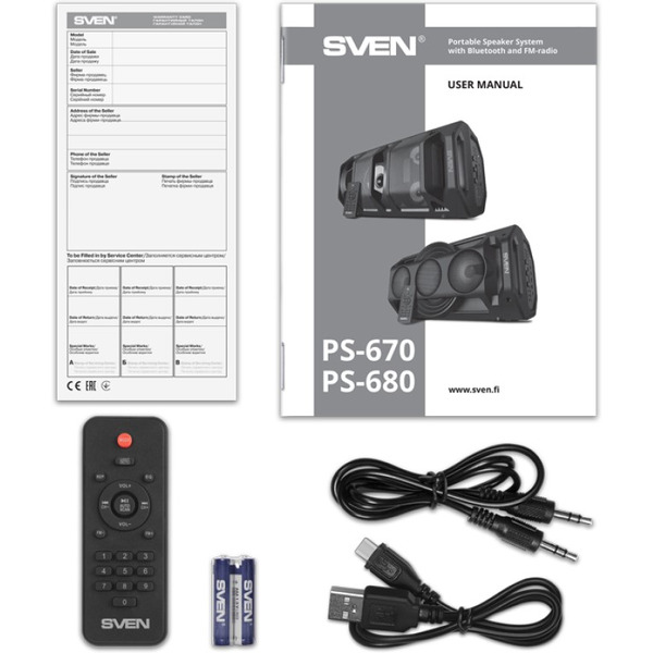 Акустическая система Sven PS-670