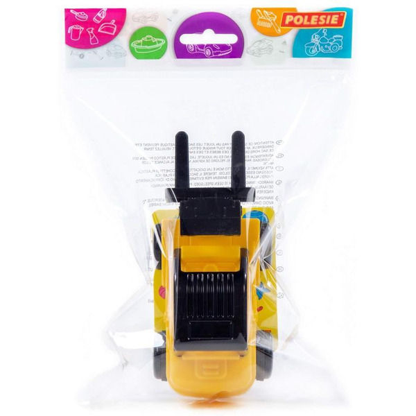 Вилочный погрузчик Полесье Мини инерционный 65589