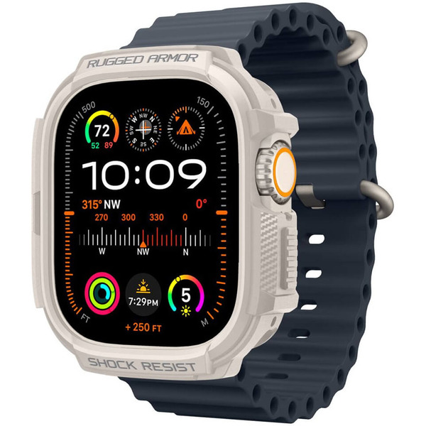 Чехол Spigen Rugged Armor для Apple Watch Ultra 1 / 2 49 мм ACS07381