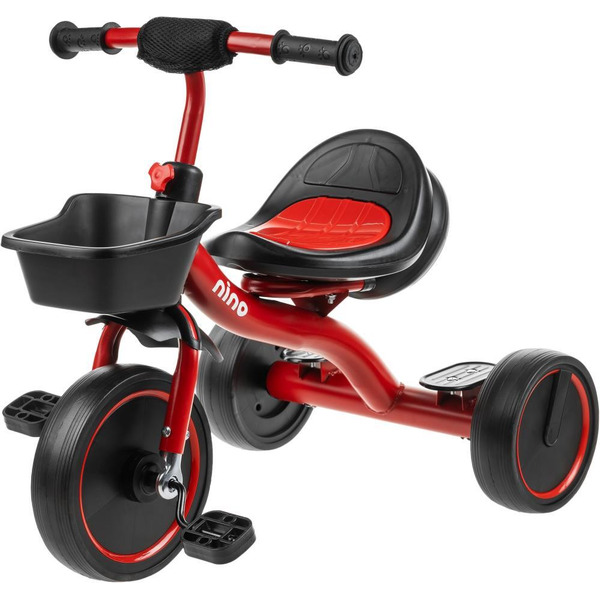 Трехколесный велосипед NINO 2021-1 (красный)