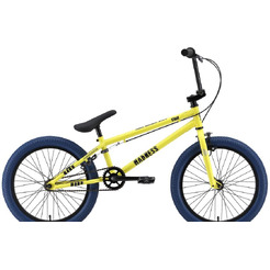 Велосипед Stark Madness BMX 1 '25 лимонный/черный/лазурный HQ-0014343