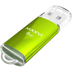 USB флеш-накопитель Maxvi MP 8GB 2.0 green