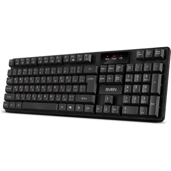 Клавиатура Sven KB-C2300W (SV-021474) черный