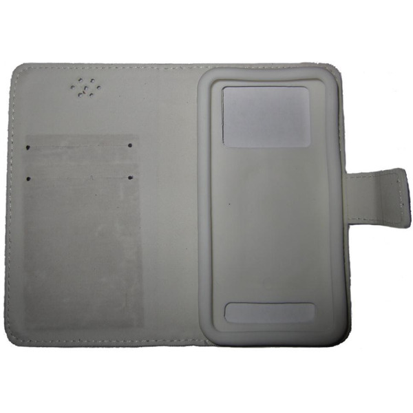 Чехол-книга Bingo Magic-Series для телефона с экраном 4.8 - 5.2 Белый 008908