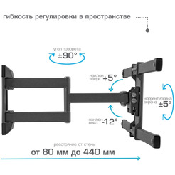 Кронштейн для телевизора Kromax CORBEL-10