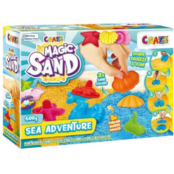 Кинетический песок CRAZE Морские приключения 28605