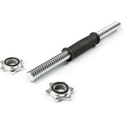 Гриф для штанги Atlas Sport Dumbbell bar 25*350 (резиновая ручка)