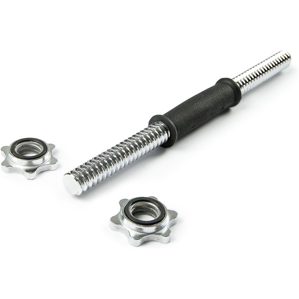 Гриф для штанги Atlas Sport Dumbbell bar 25*350 (резиновая ручка)