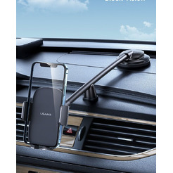 Автомобильный держатель Usams US-ZJ065 (ZJ065ZJ01) черный