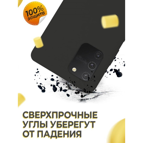 Бампер Bingo Liquid TPU для SAMSUNG Galaxy S10 Lite Черный