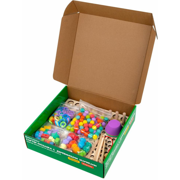 Сортер-мозаика BRAUBERG Монтессори  665248