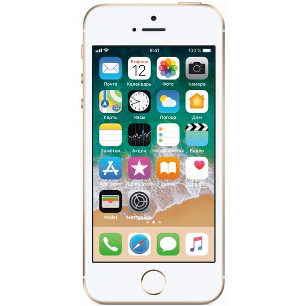 Смартфон APPLE iPhone SE 16GB Gold (A1723)
