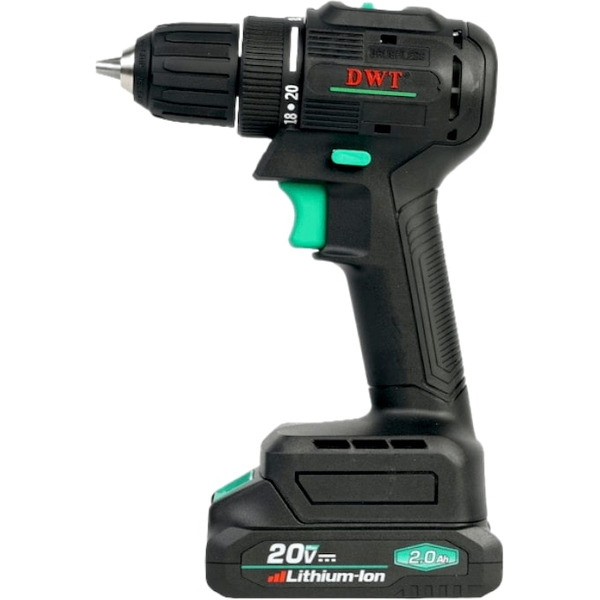 Дрель-шуруповерт DWT ABSP-20 DN-2 BMC (с 2-мя АКБ, кейс)