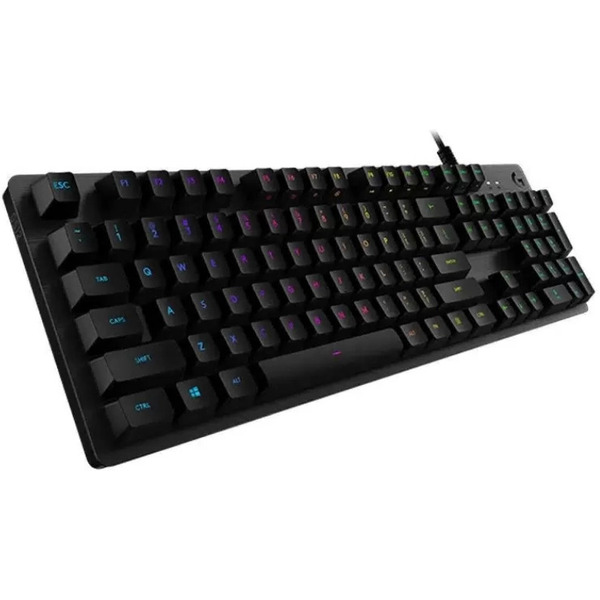 Клавиатура Logitech G512 Carbon GX Red 920-009374 (черный, с гравировкой)