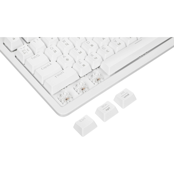 Клавиатура Logitech K868 920-013913 (белый, с гравировкой)